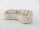 Chloe Curved 3 Seater Sofa