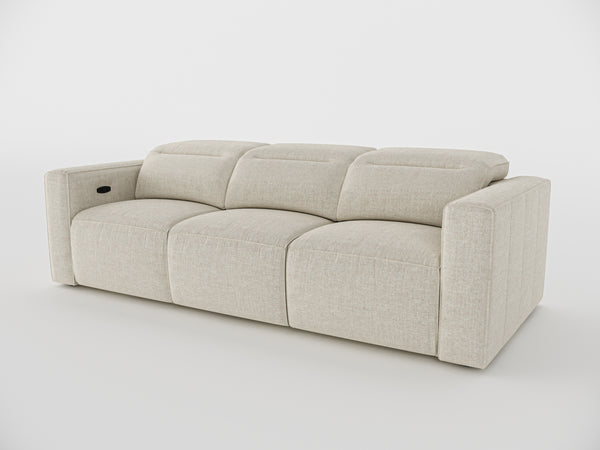 Richard Electric Recliner Three Seater Sofa