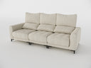 Nathan Compact Recliner Three Seater Sofa