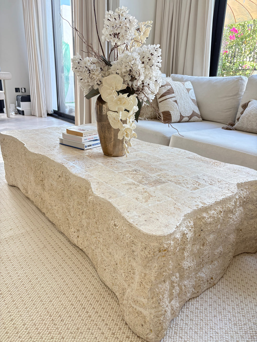 Mactan Stone Coffee Table