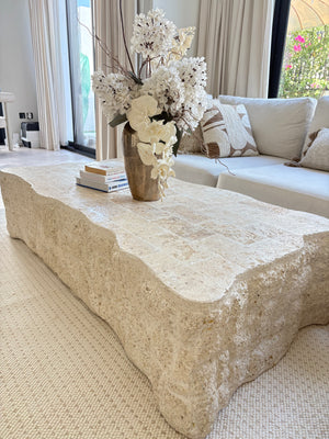 Mactan Stone Coffee Table