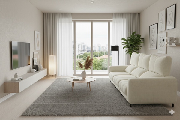 Nathan Compact Recliner Three Seater Sofa