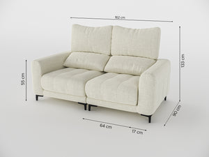 Nathan Compact Recliner Two Seater Sofa