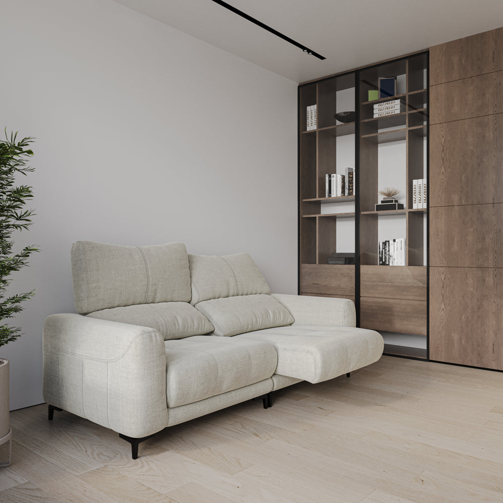 Nathan Compact Recliner Two Seater Sofa