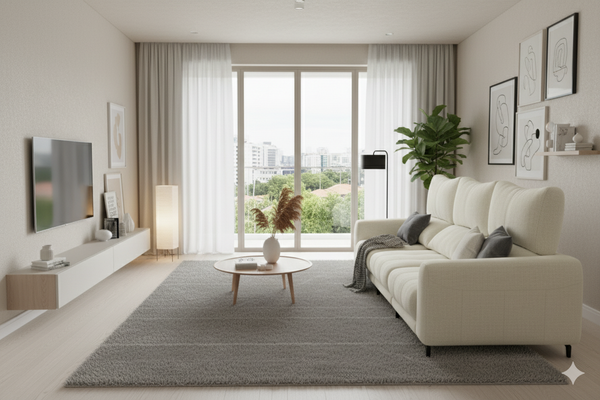 Nathan Compact Recliner Three Seater Sofa