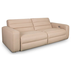 Slouchy Recliner Sofa