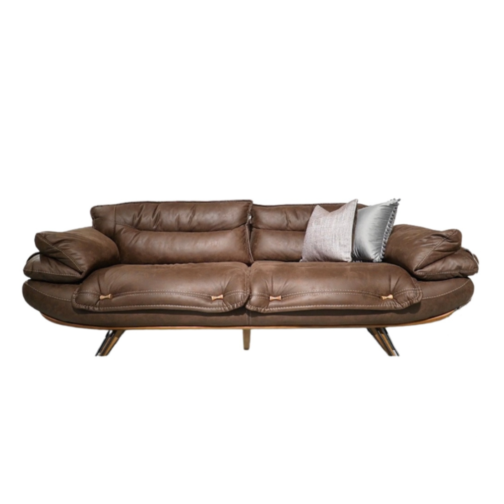 Truffle Three Seater Fabric Sofa & Armchair