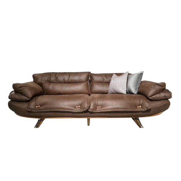 Truffle Three Seater Fabric Sofa & Armchair