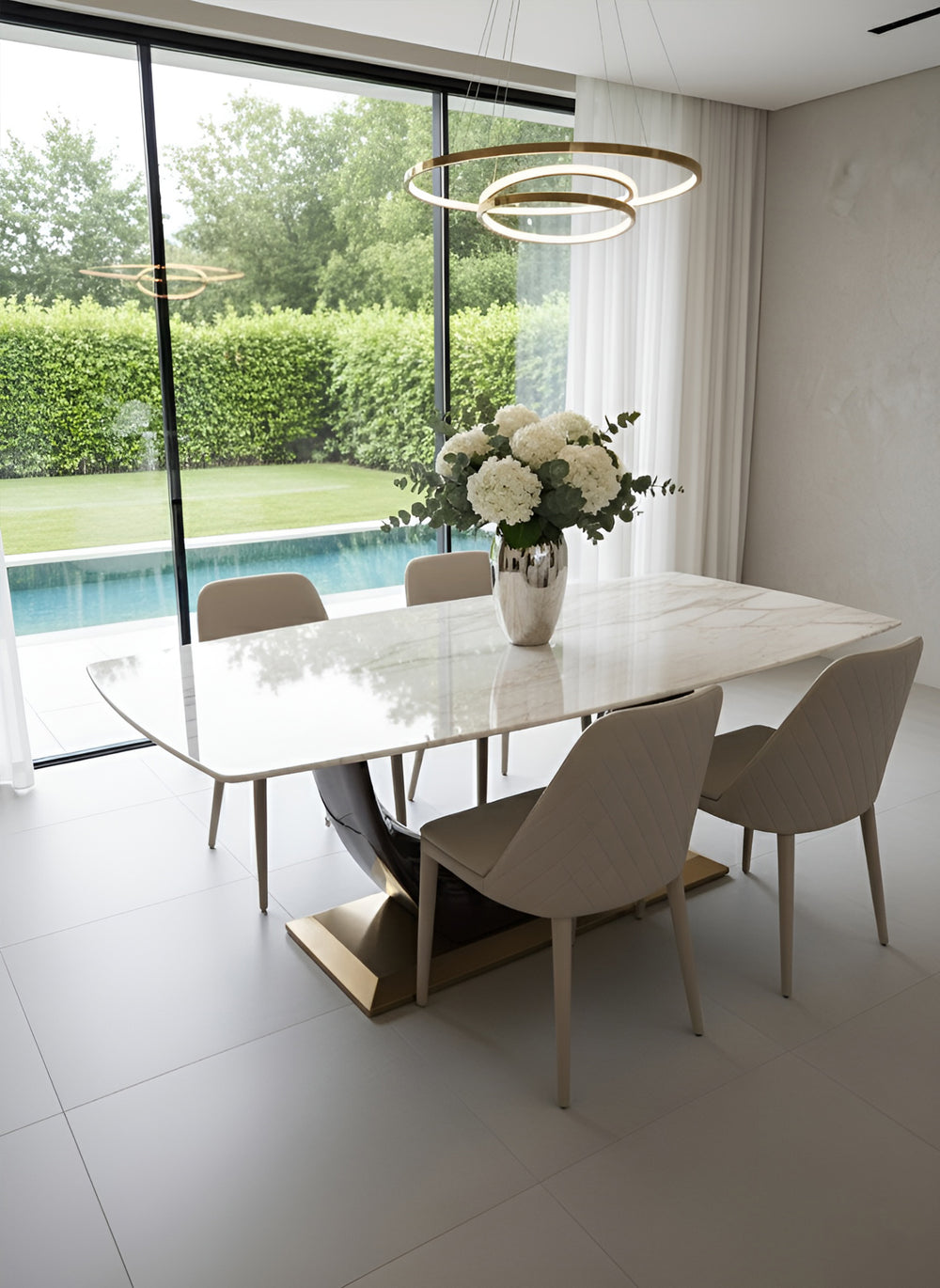 African North Star Dining Table