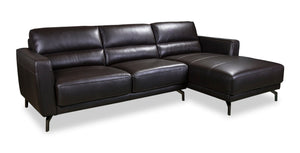 Benjamin Full Leather Sofa