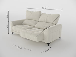Nathan Recliner Two Seater Sofa