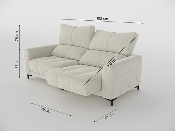 Nathan Recliner Two Seater Sofa