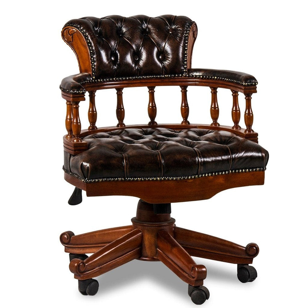 Captain Chesterfield Vintage Office Armchair