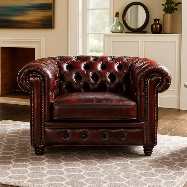 Ashbrooke One Seater Chesterfield Sofa