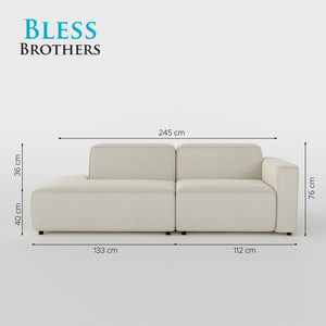 Chelsea Chaise Left Sofa