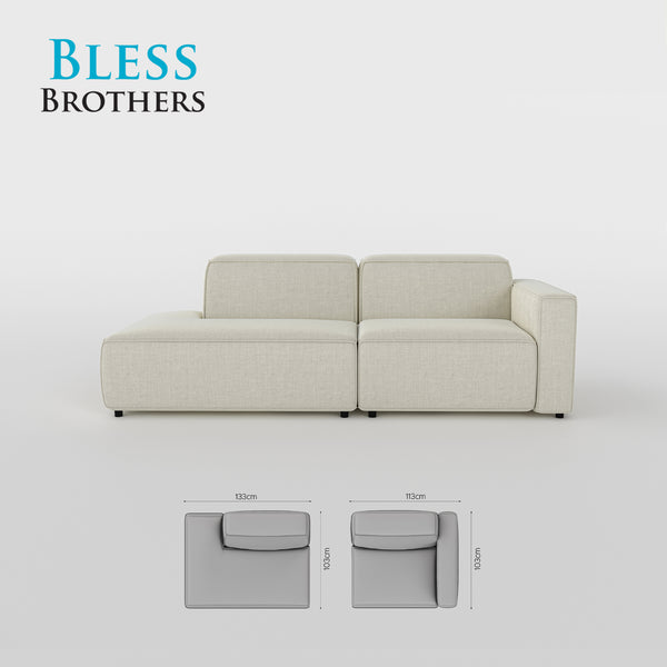 Chelsea Chaise Left Sofa