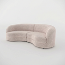 Chloe Curved 3 Seater Sofa
