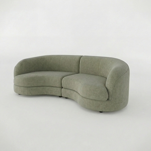 Chloe Curved 3 Seater Sofa