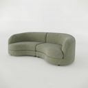 Chloe Curved 3 Seater Sofa