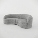 Chloe Curved 3 Seater Sofa