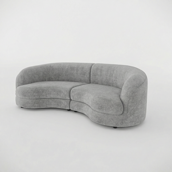 Chloe Curved 3 Seater Sofa