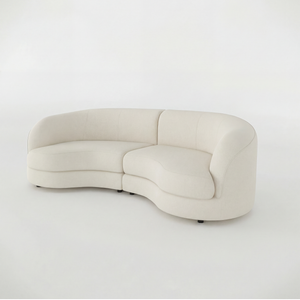 Chloe Curved 3 Seater Sofa