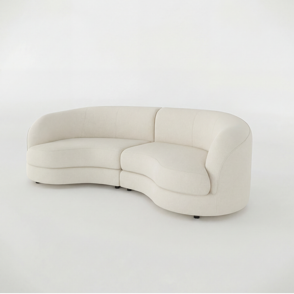 Chloe Curved 3 Seater Sofa
