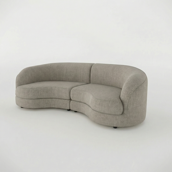 Chloe Curved 3 Seater Sofa