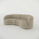 Chloe Curved 3 Seater Sofa