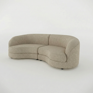 Chloe Curved 3 Seater Sofa