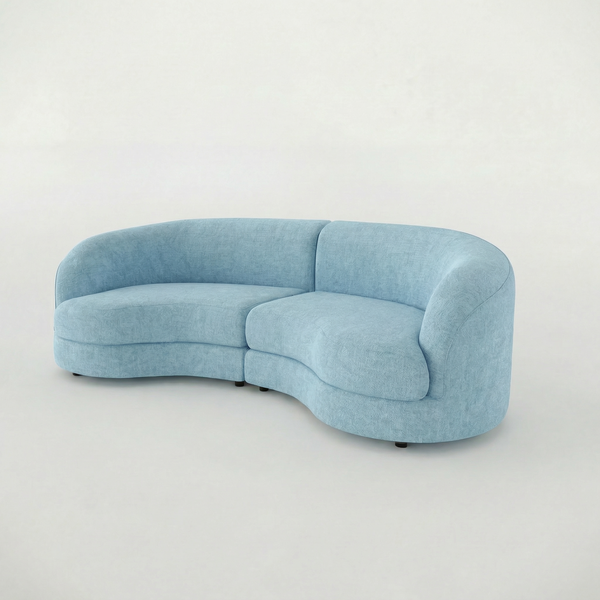 Chloe Curved 3 Seater Sofa