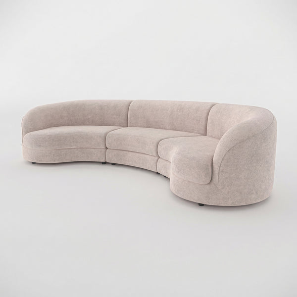 Chloe Curved 5 Seater Sofa