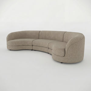 Chloe Curved 5 Seater Sofa