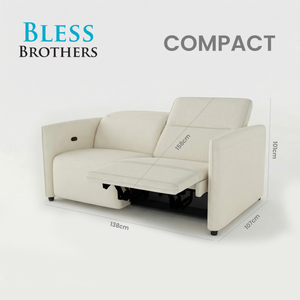 Delilah Electric Recliner 2 Seater Sofa