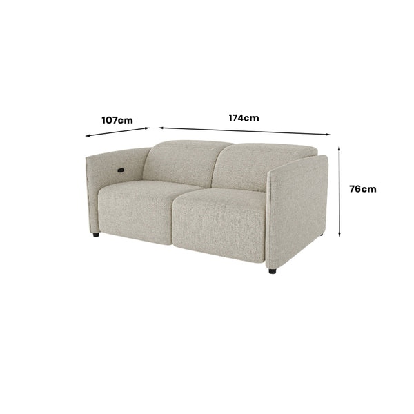 Delilah Electric Recliner 2 Seater Sofa