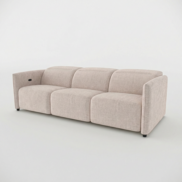 Delilah Electric Recliner 3 Seater Sofa