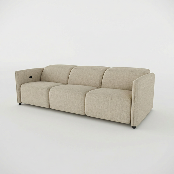 Delilah Electric Recliner 3 Seater Sofa