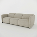 Delilah Electric Recliner 3 Seater Sofa