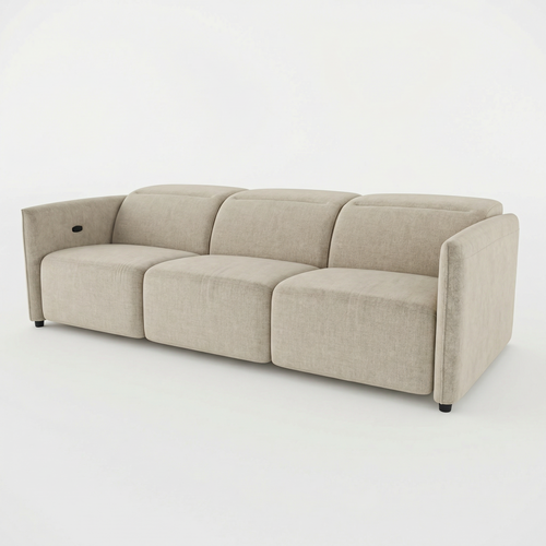 Delilah Electric Recliner 3 Seater Sofa