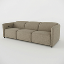 Delilah Electric Recliner 3 Seater Sofa
