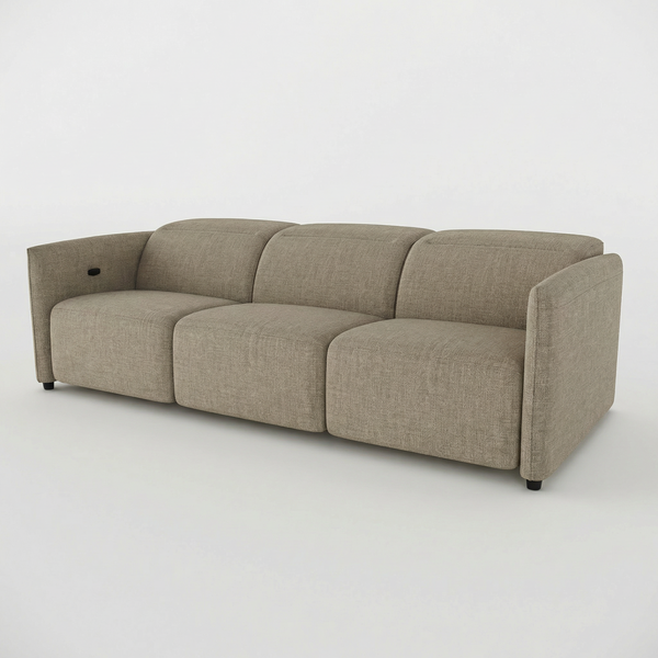 Delilah Electric Recliner 3 Seater Sofa