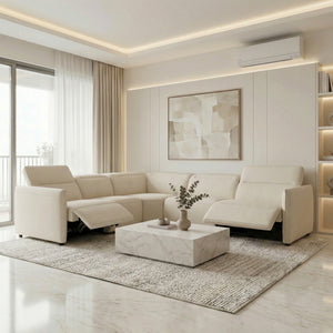 Delilah Electric Recliner Corner Sofa