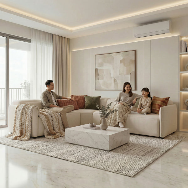 Delilah Electric Recliner Corner Sofa