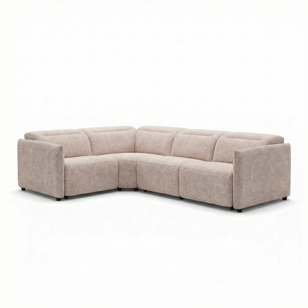 Delilah Electric Recliner L Shape Sofa