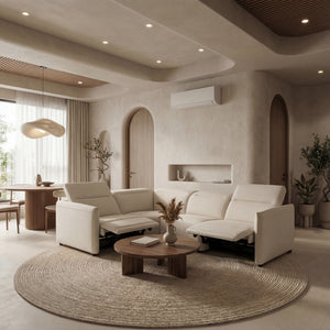 Delilah Electric Recliner L Shape Sofa