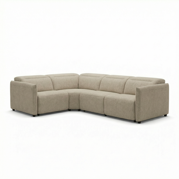 Delilah Electric Recliner L Shape Sofa