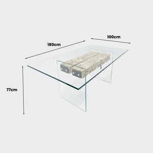 Detroit Driftwood Dining Table