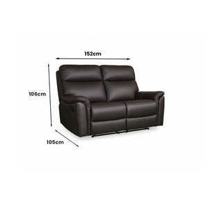 Excel Recliner 2 Seater Sofa