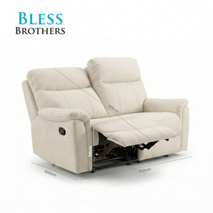 Excel Recliner 2 Seater Sofa