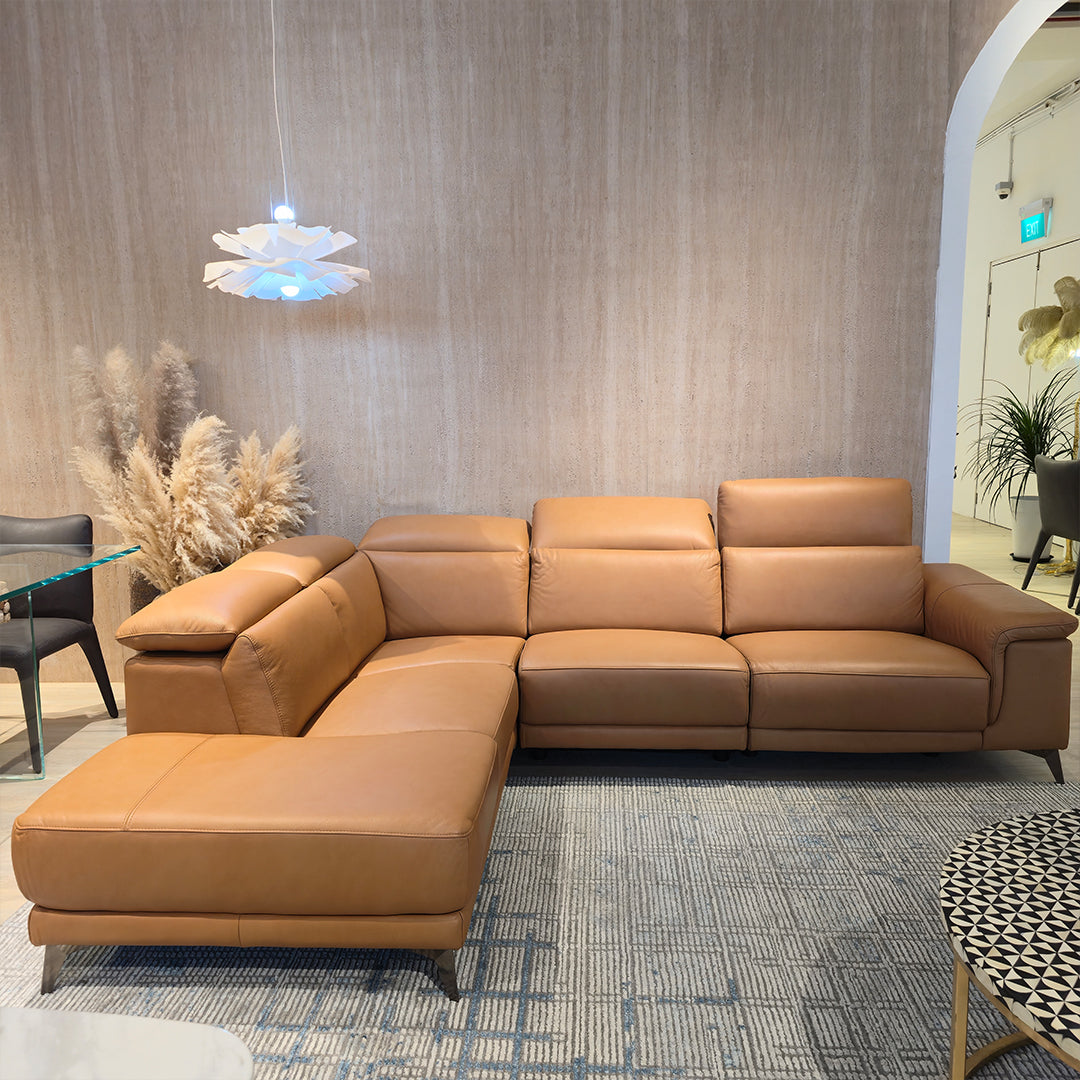 Gabby Corner Sofa | Deep Seating Sectional | Modern Fabric | Bless